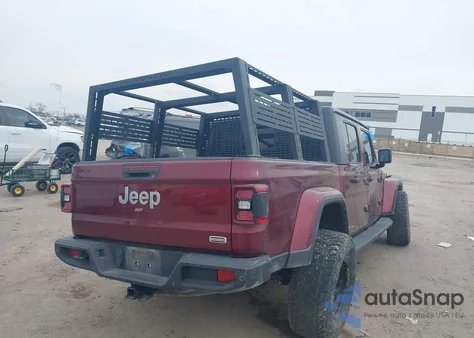 2021 Jeep Gladiator Overland 4X4 z USA, uszkodzony, nr VIN 1C6HJTFG9ML607936